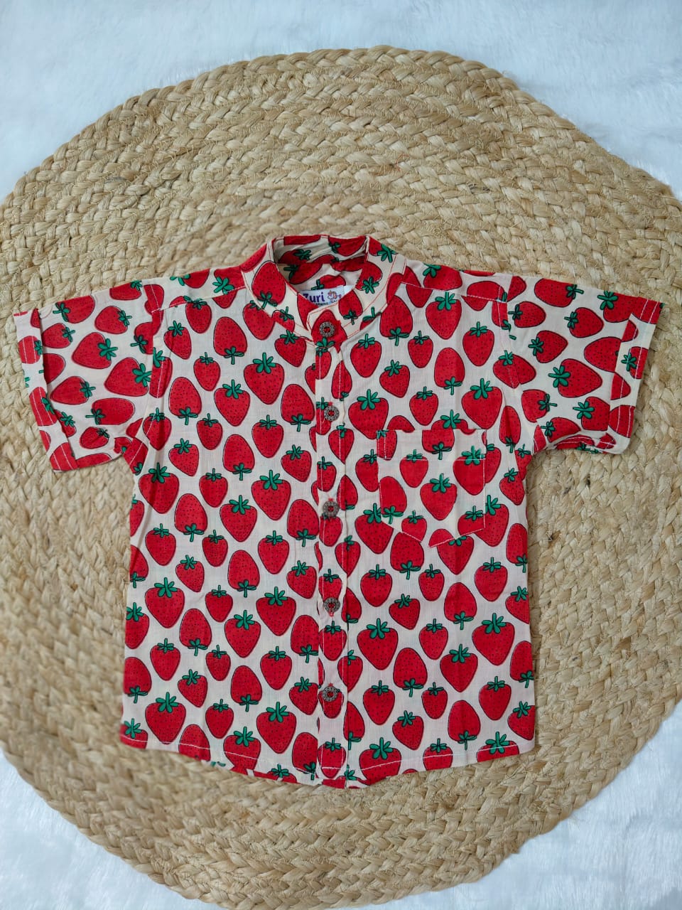 White & Red Strawberry